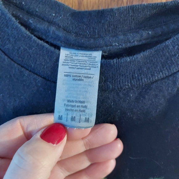 Kids Black Graphic Tee with Monsters Design MED Mike Sully - Picture 5 of 6